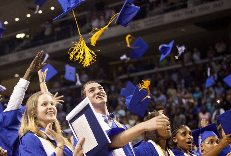 Auburn High School graduation 2013